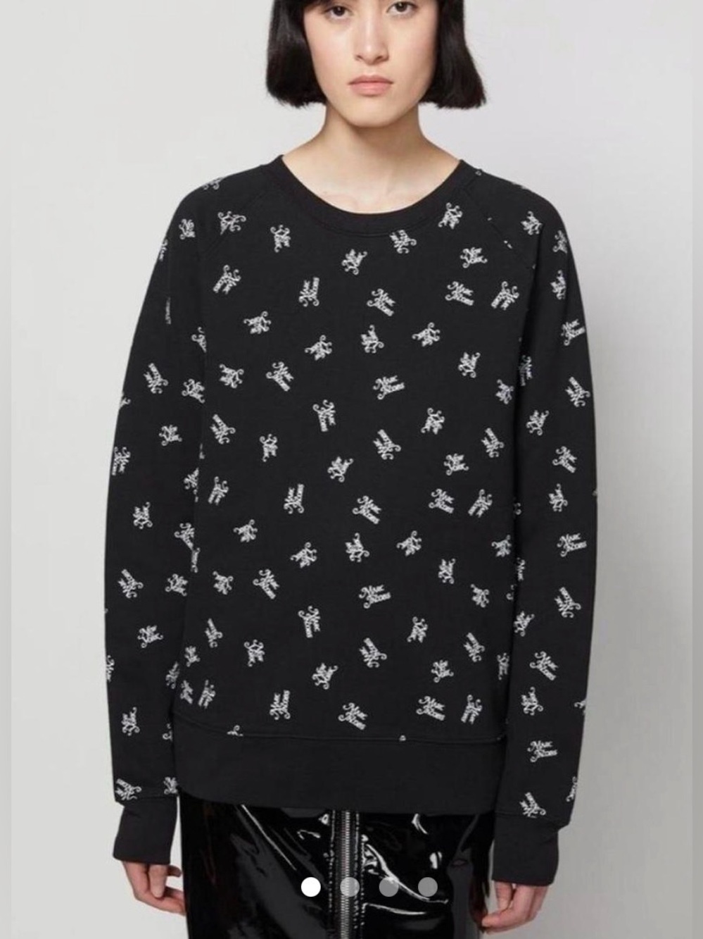 Marc Jacobs x New York Magazine all-over logo crewneck sweatshirt